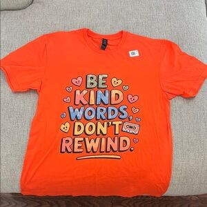 Orange Graphic Womens T-Shirt